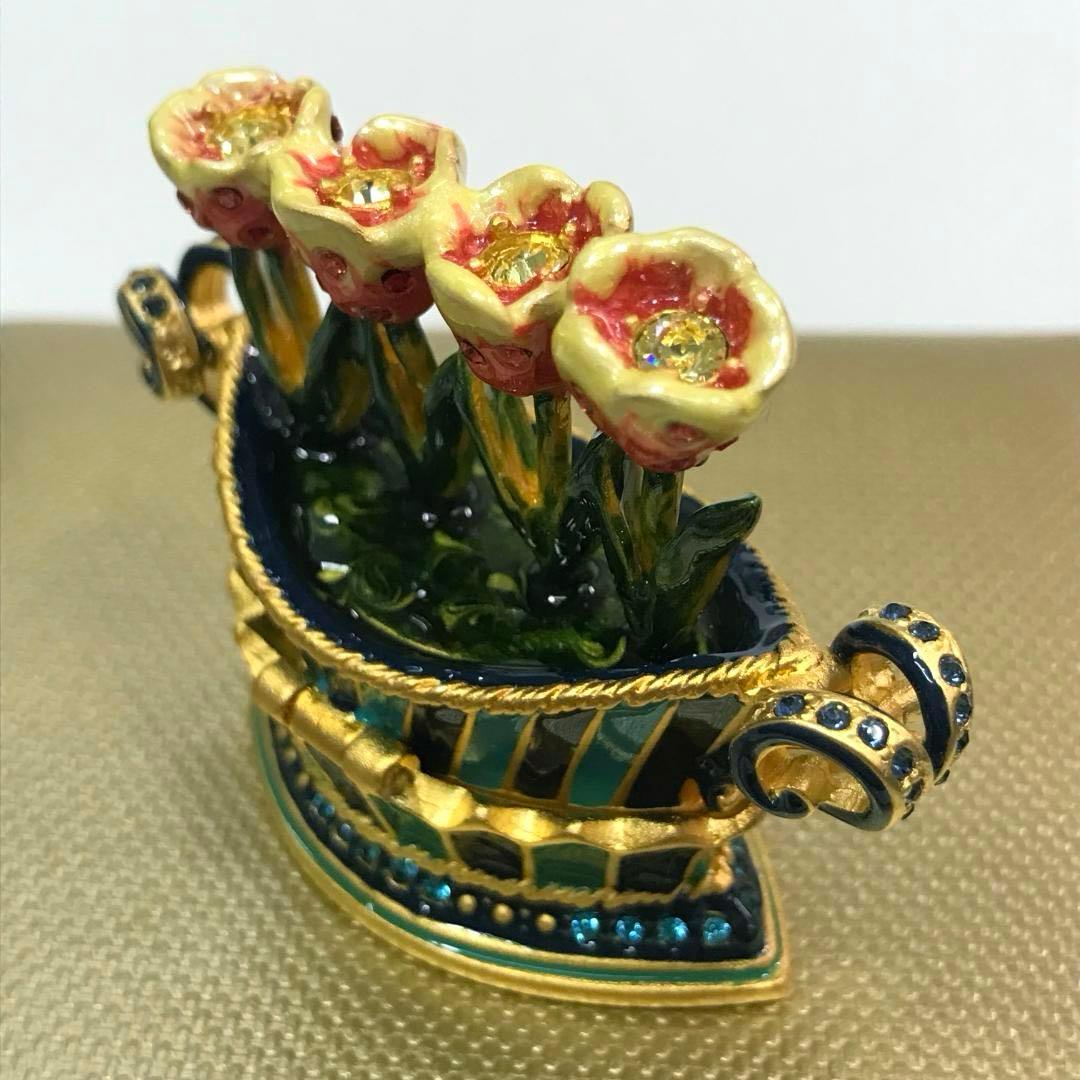 エスティローダー スワロフスキー 練り香水 チューリップカルテット 花 フラワー