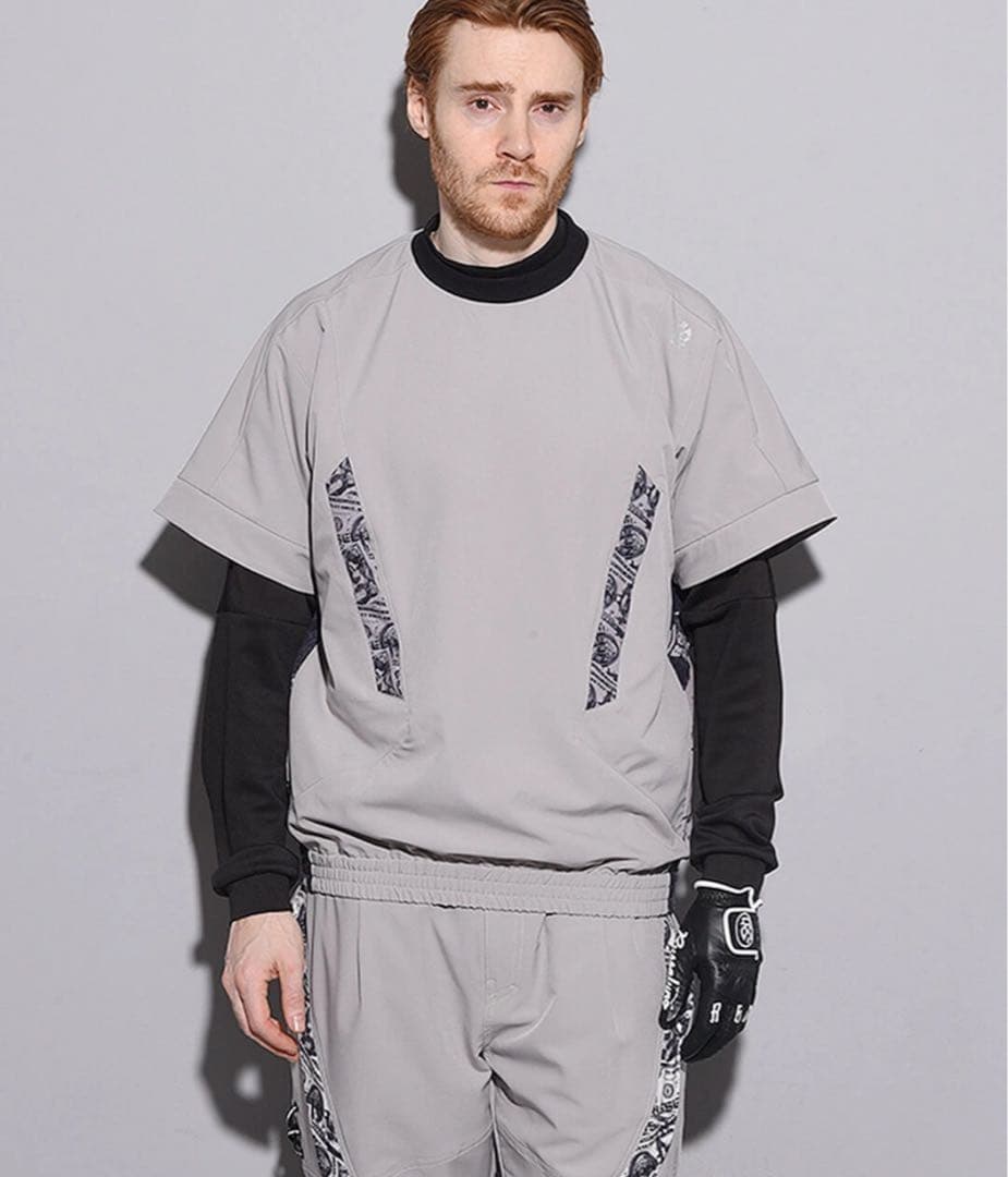 ¥72,600RUSSELUNO/5】中綿ナイロンセットアップ半袖ジョガーパンツ