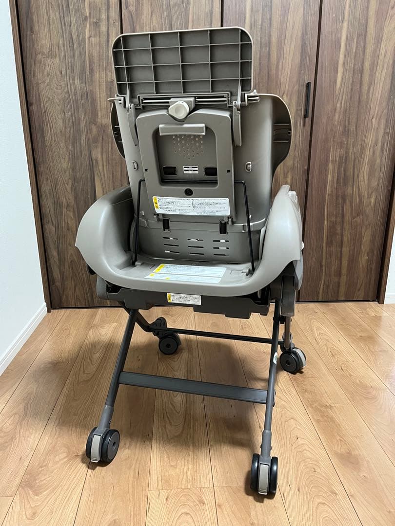 コンビ 美品 電動 ハイローチェア ネムリラ AUTO SWING グレー