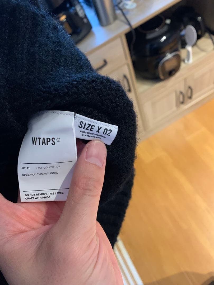 トップス 2025 aw wtaps CREW NECK BVO / SWEATER