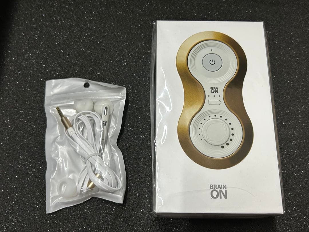 新品未開封 BRAIN ON ブレインオン　リラクゼーション　専用イヤフォン付き
