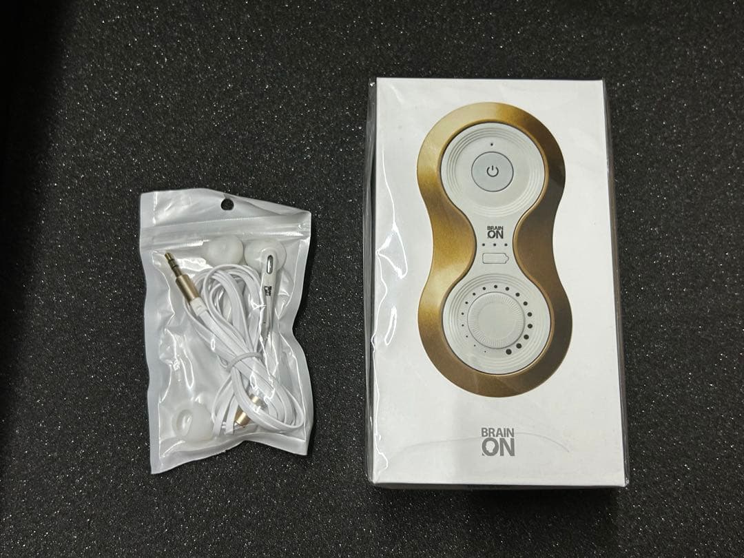 新品未開封 BRAIN ON ブレインオン　リラクゼーション　専用イヤフォン付き