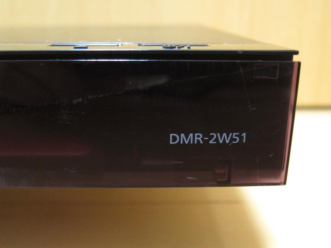 リモコン付属。新品HDD500GBへ交換！Panasonic DMR-2W51