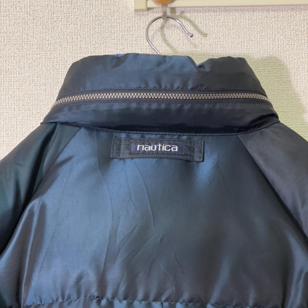 NAUTICA 90s 超肉厚 リバーシブル ダウンジャケット