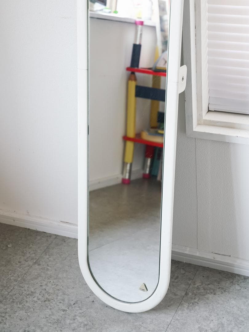 80's ポストモダン vintage スタンドミラー/姿見 モダン