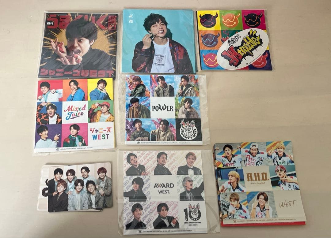 WEST. （ジャニーズWEST）　CDシングル、アルバム55枚まとめ売り