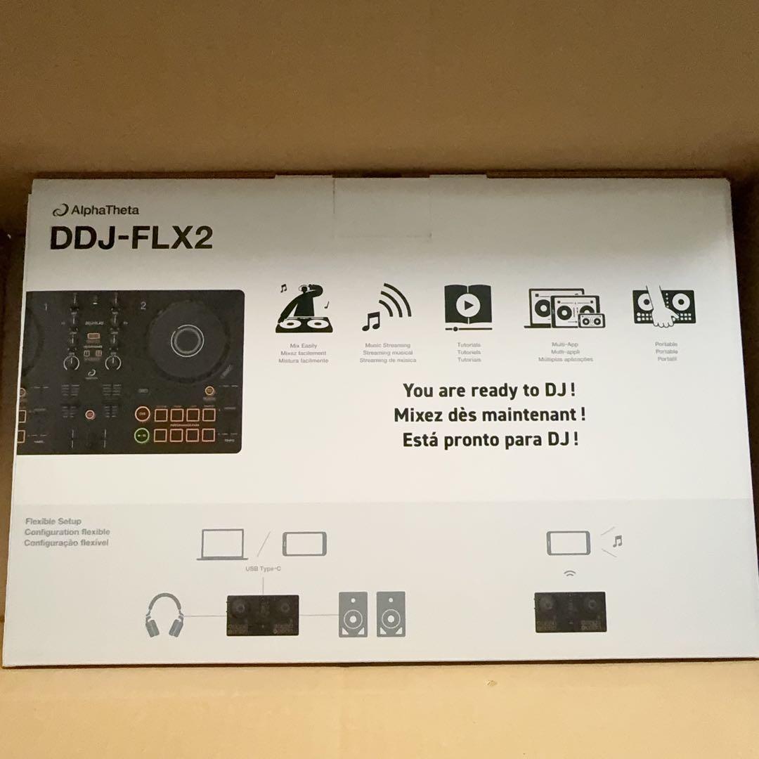 AlphaTheta コンパクト 2ch DJコントローラー DDJ-FLX2ー