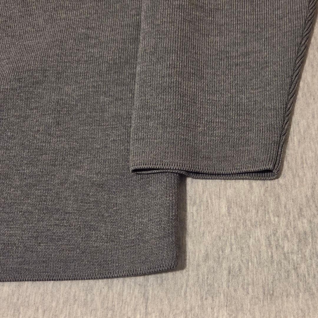 【最終値下げ・美品】H BEAUTY&YOUTH クルーネック ニット グレー