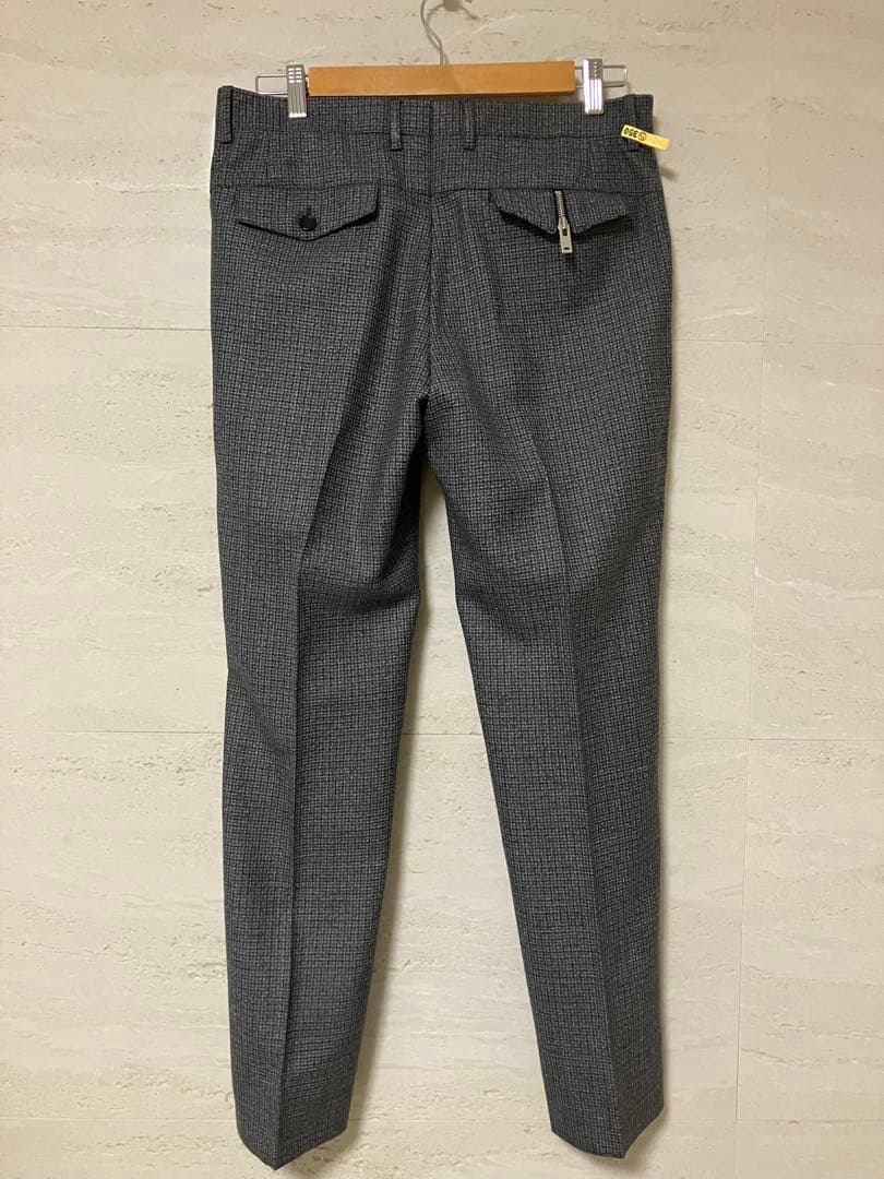 Maison Margiela ウールチェックパンツ