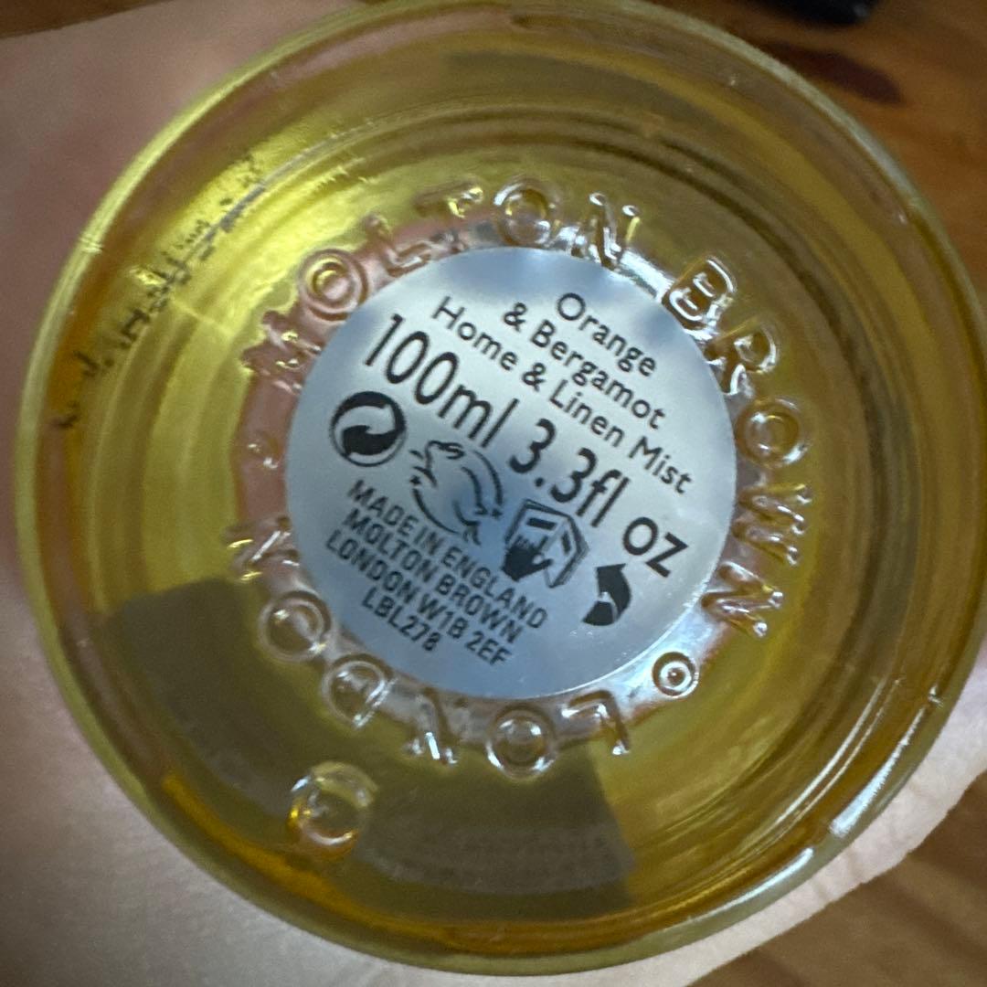MOLTON BROWN オレンジ & ベルガモット ホーム リネン ミスト