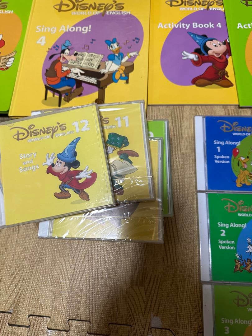 DWE ディズニー英語システムWorld of English 大量まとめセット