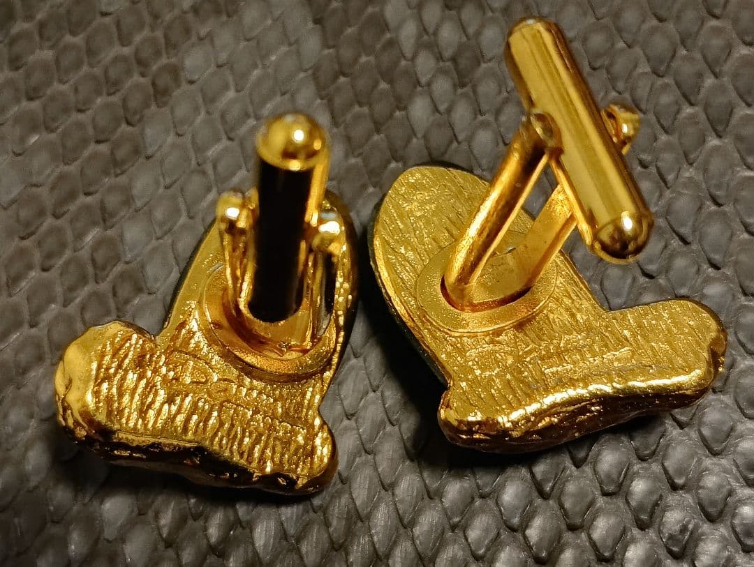 レア 希少 daum FRANCE ドーム フランス カフス ゴールド ガラス