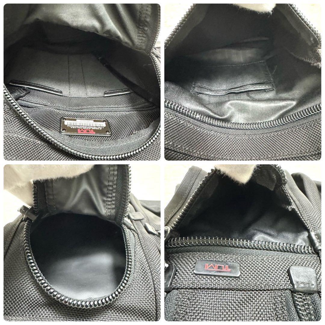 TUMI アルファ オーガナイザー ポートフォリオ ブリーフ ビジネスバッグ 黒