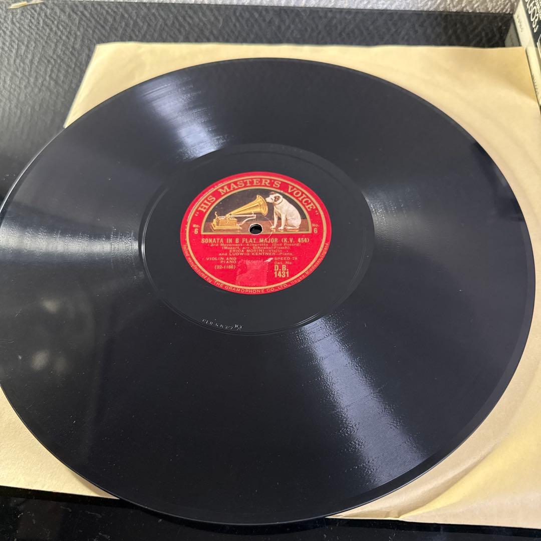 SP12in英HMV3枚組モーツァルトVIOLINSONATA /エリカモリーニ