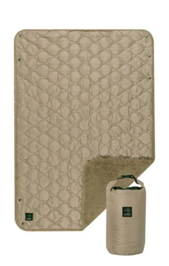 LUGH 魔法瓶ブランケット 新６層グラフェン　Sサイズ ウォルナット