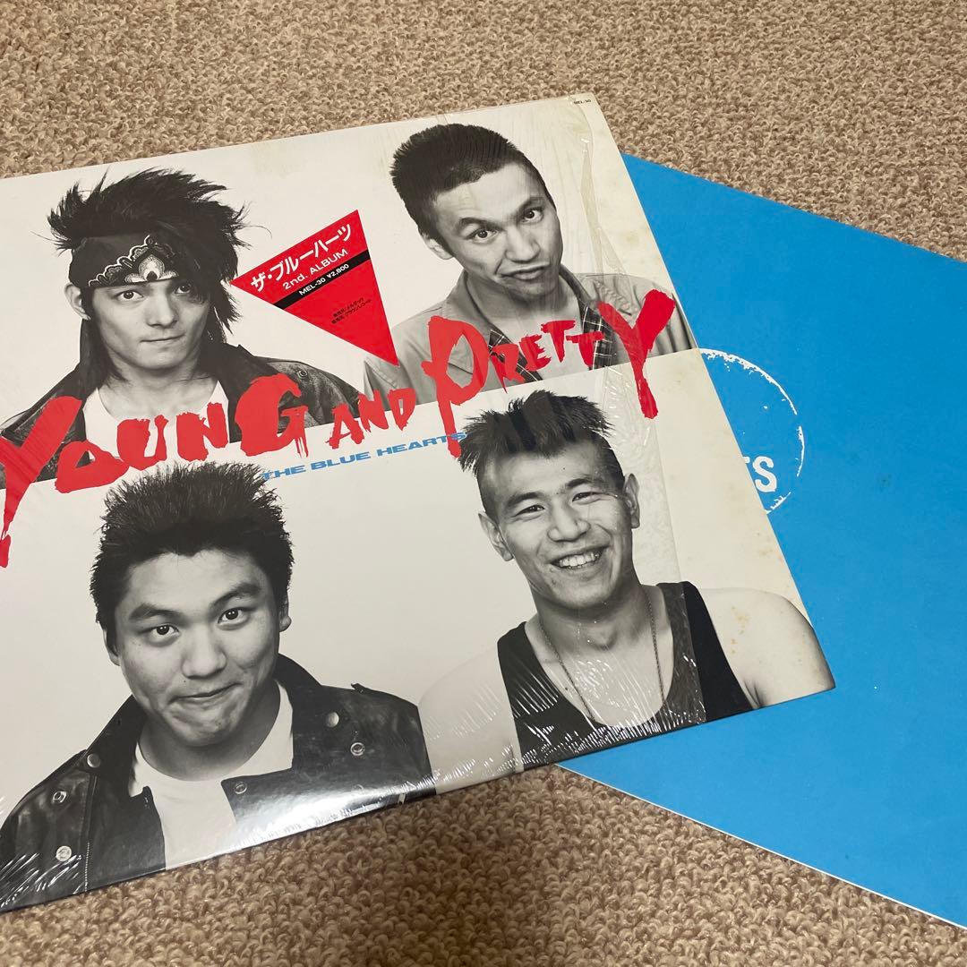 YOUNG AND PRETTY ★ LP ★ THE BLUE HEARTS