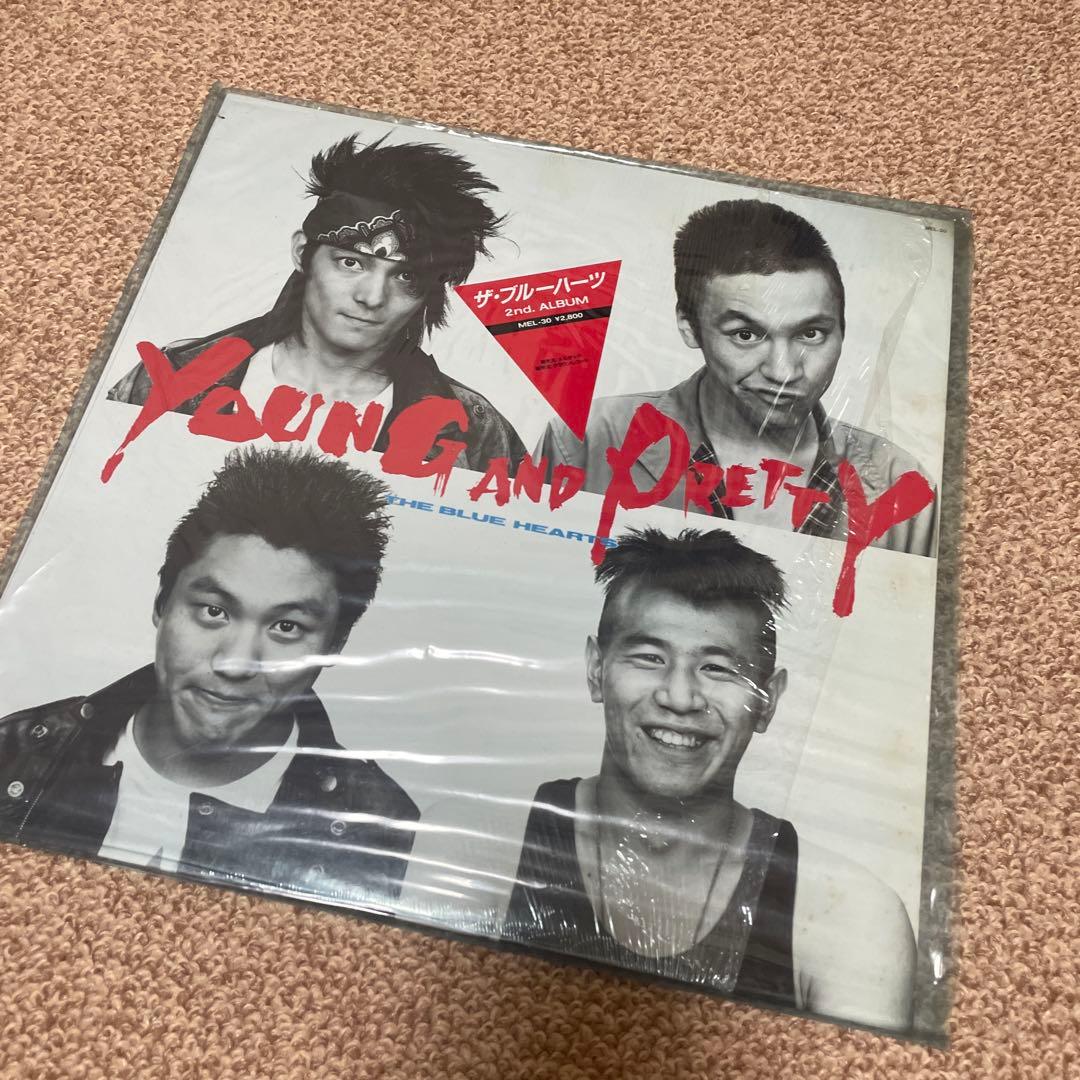 YOUNG AND PRETTY ★ LP ★ THE BLUE HEARTS