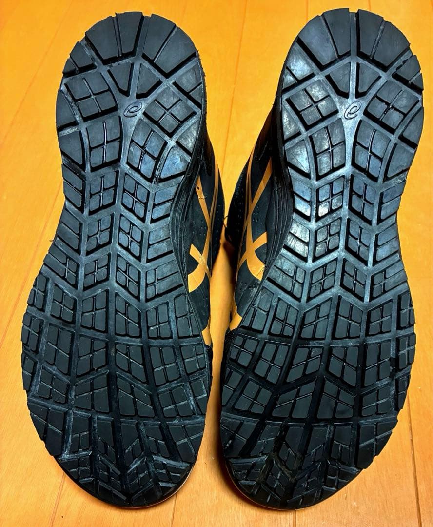 アシックス安全靴ブラックTSBOAシステム限定色WINJOBCP214 25cm