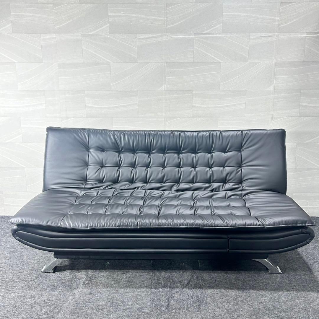 NITORI ソファベッド 3人掛け ロック Nシールド 家具 d5159