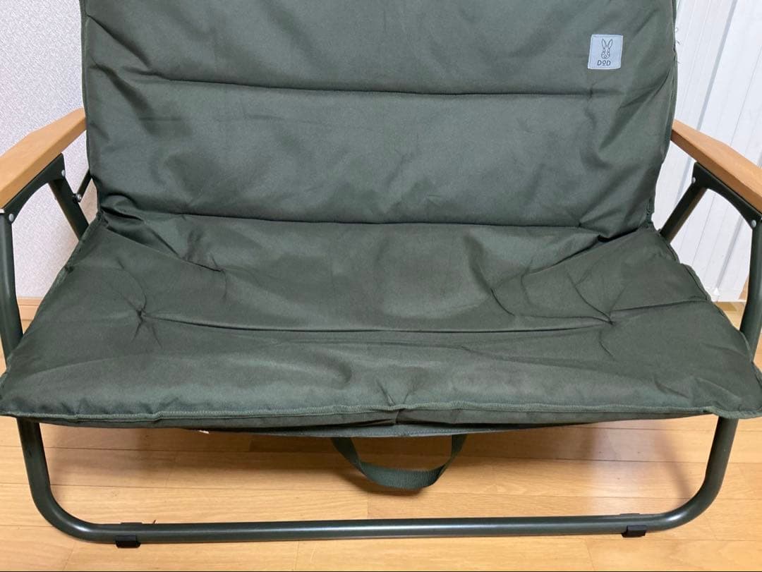 キャンプやベランダで大活躍！DOD グッドラックソファ CS2-500-KH