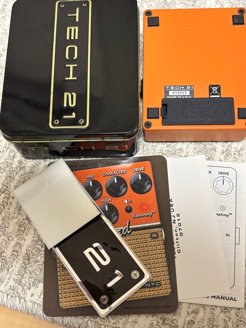 TECH 21 Oxford エフェクター ORANGEシュミレータープリアンプ