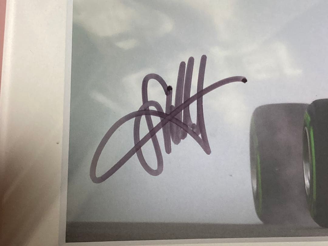 F1 セバスチャン・ベッテル 直筆サイン入り フォト