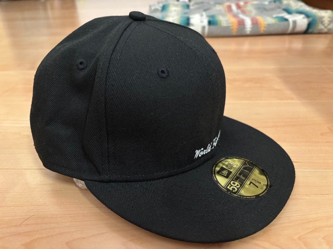 1*0様 Supreme 59FIFTY キャップ ブラック 7 3/8