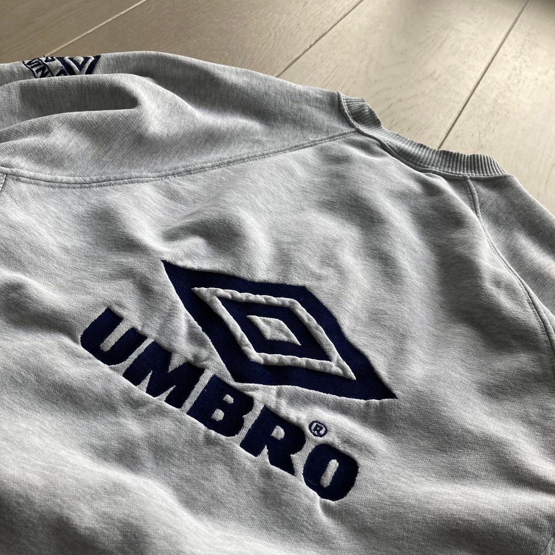 Vintage 90s 青タグ Umbro Gray Sweatshirt