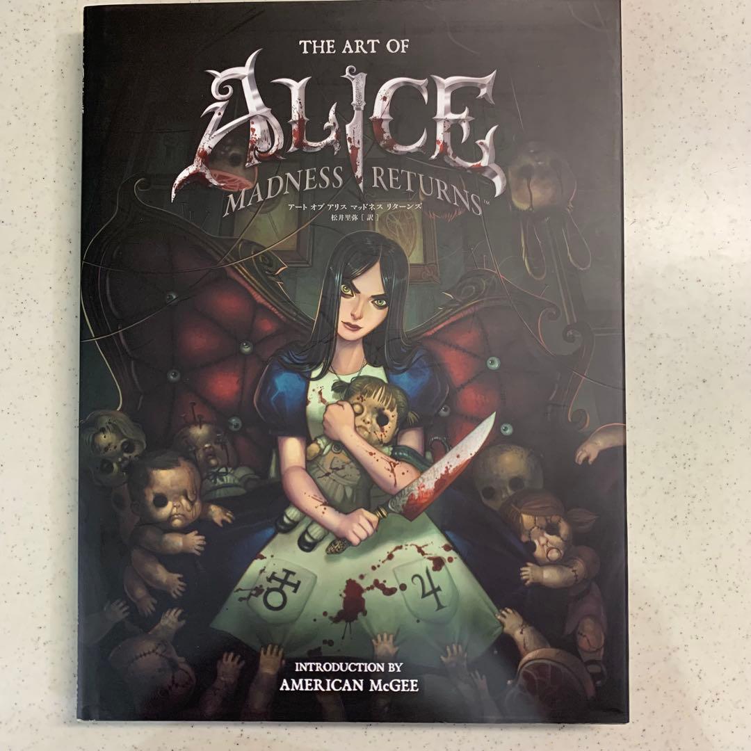 【絶版・希少本】アートオブアリスマッドネスリターンズ　日本語版