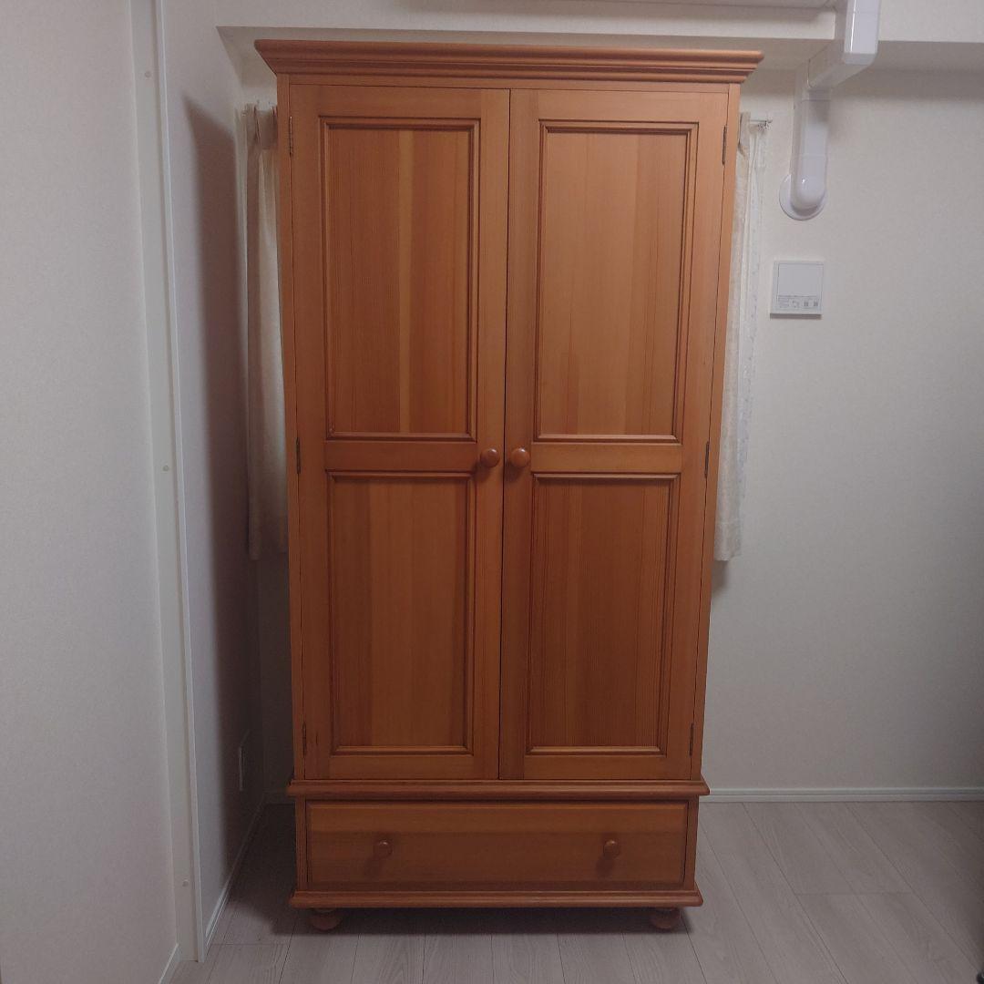 【私の部屋】アンティーク家具　ワードローブ　洋服ダンス