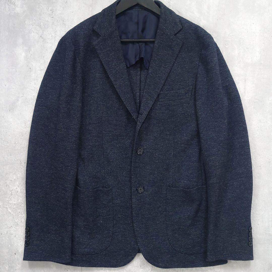 ユナイテッドアローズ ウールコットン ジャージージャケット フランネル 50