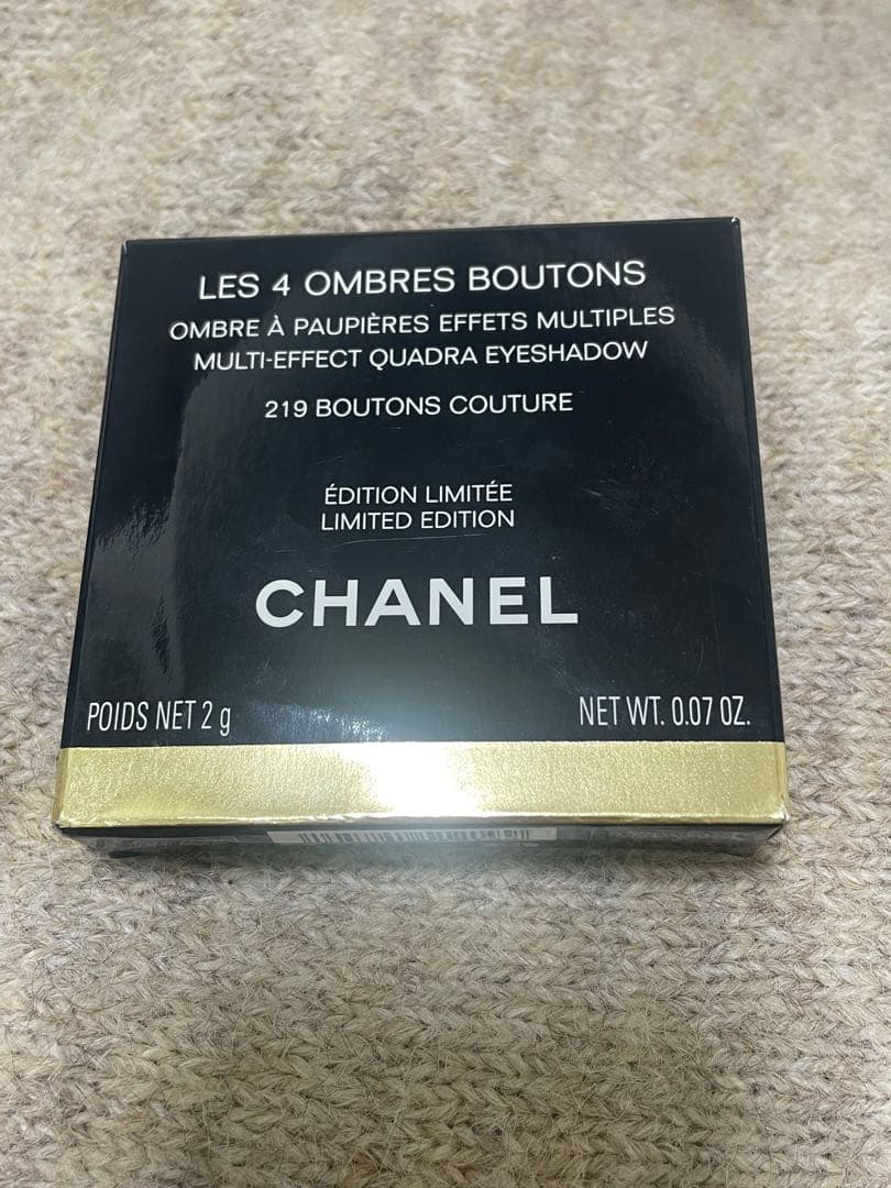 新品CHANEL レキャトルオンブルブトン 219 ブトン クチュール 限定品