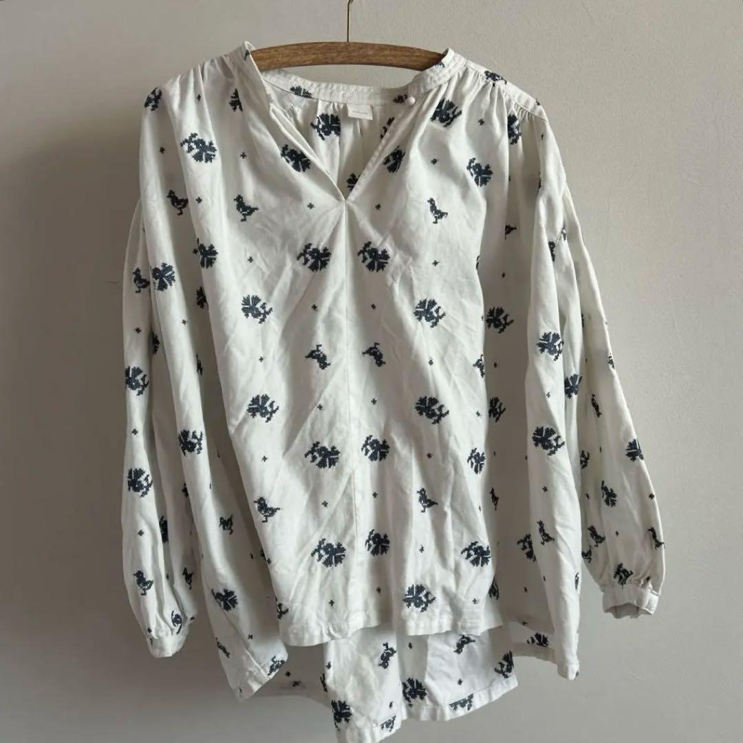 かぐれ　kagure ブラウス　クロスステッチ