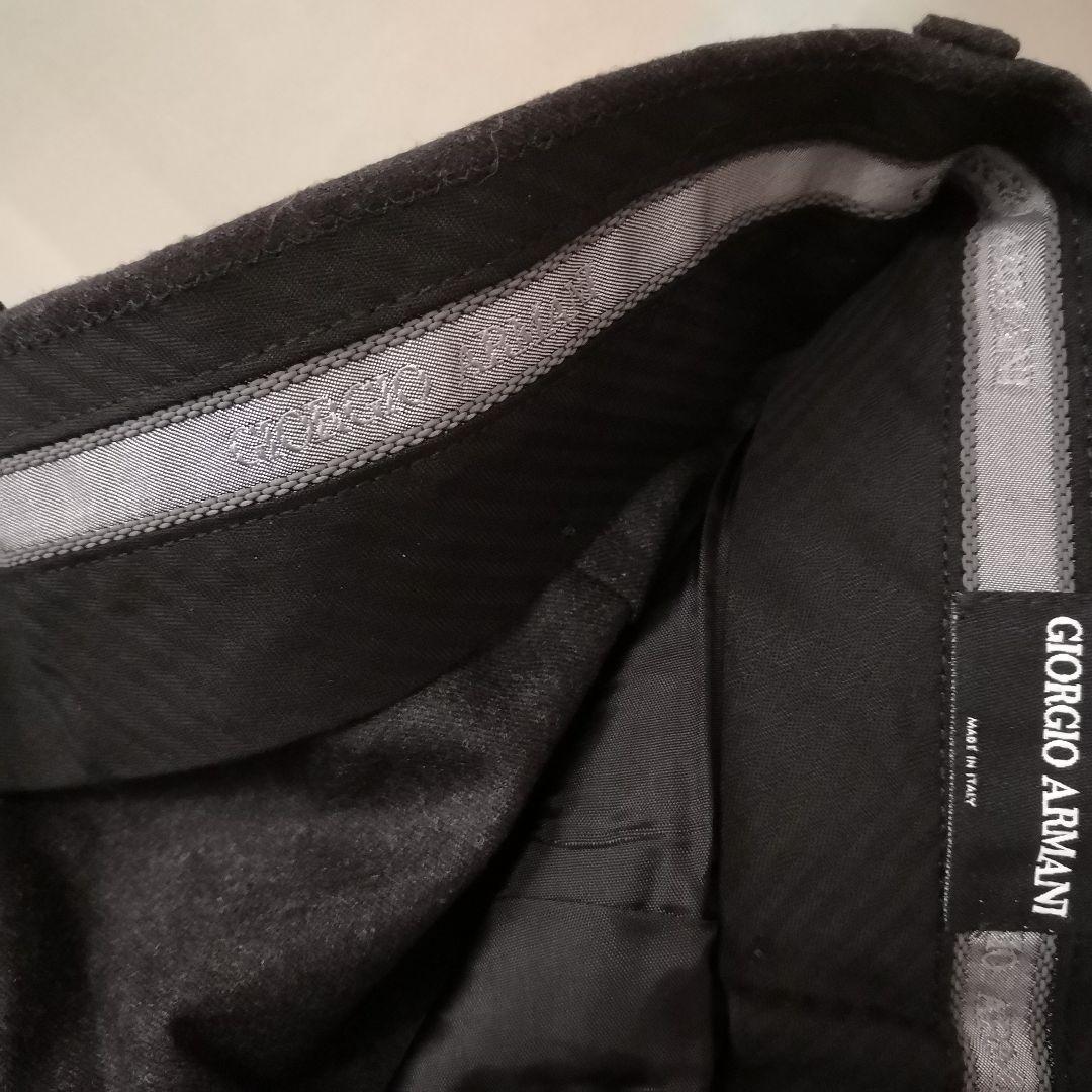新品　GIORGIO ARMANI ジョルジオ アルマーニ 　スラックス　46