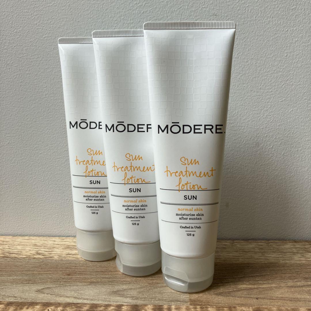 【新品未開封】MÖDERE サントリートメントローション 125g 3本