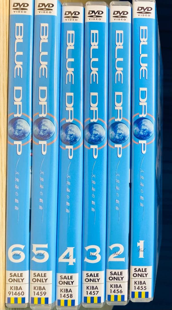 【希少】 DVD BLUE DROP ～天使達の戯曲～ 全6巻セット 初回版