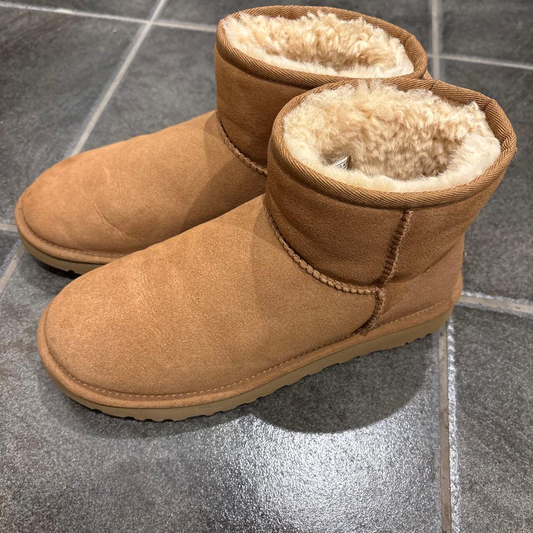 UGG ムートンブーツ　ブラウン　24センチ