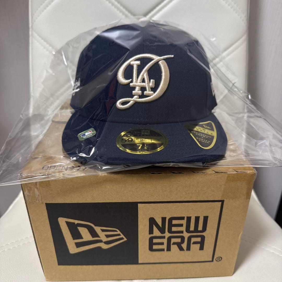 【新品】59FIFTY LP MLBシティコネクトドジャースネイビー7 1/4