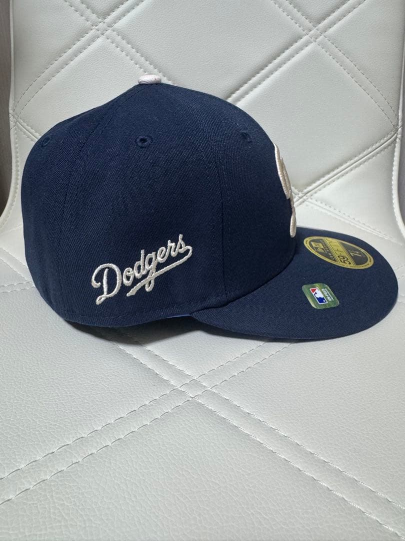 【新品】59FIFTY LP MLBシティコネクトドジャースネイビー7 1/4