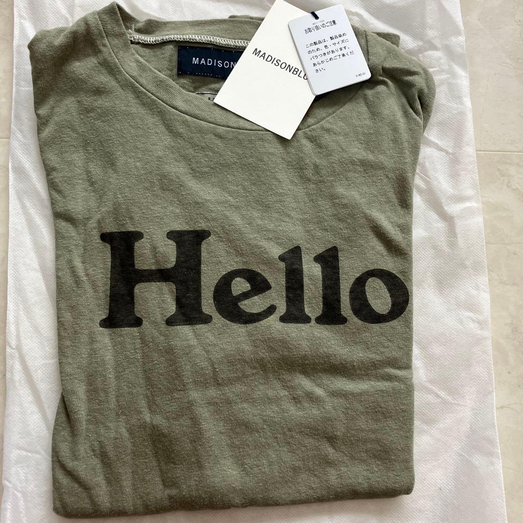 新品タグ付HELLO マディソンブルー　MADISONBLUE Tシャツ3.8万