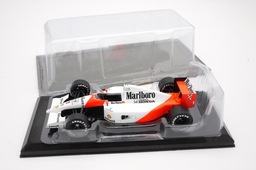 1/24 マクラーレン ホンダ MP4/6 マルボロ A.セナ チャンピオン