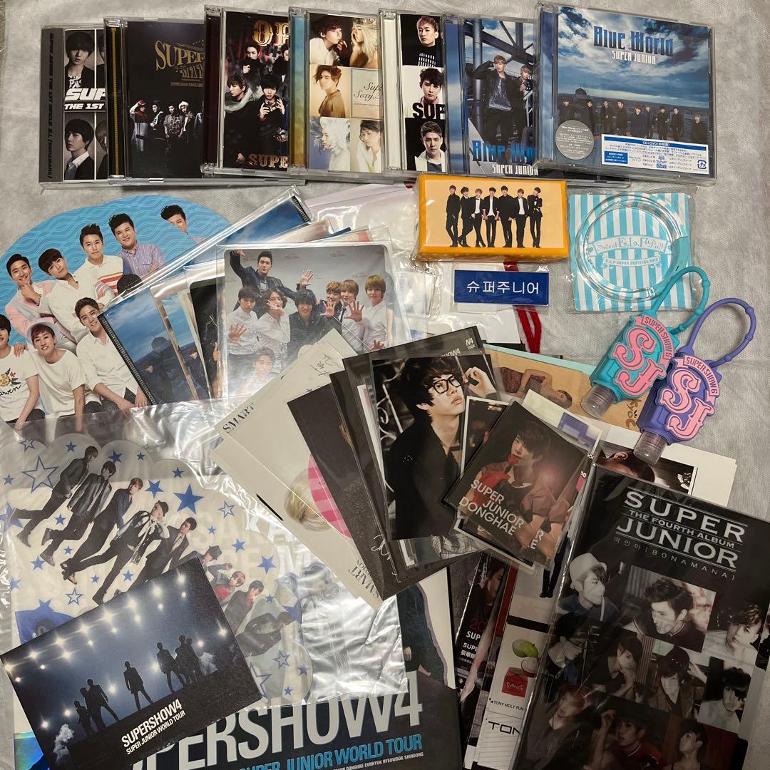 【18888→12/31まで‼️】super junior CD DVDグッズ