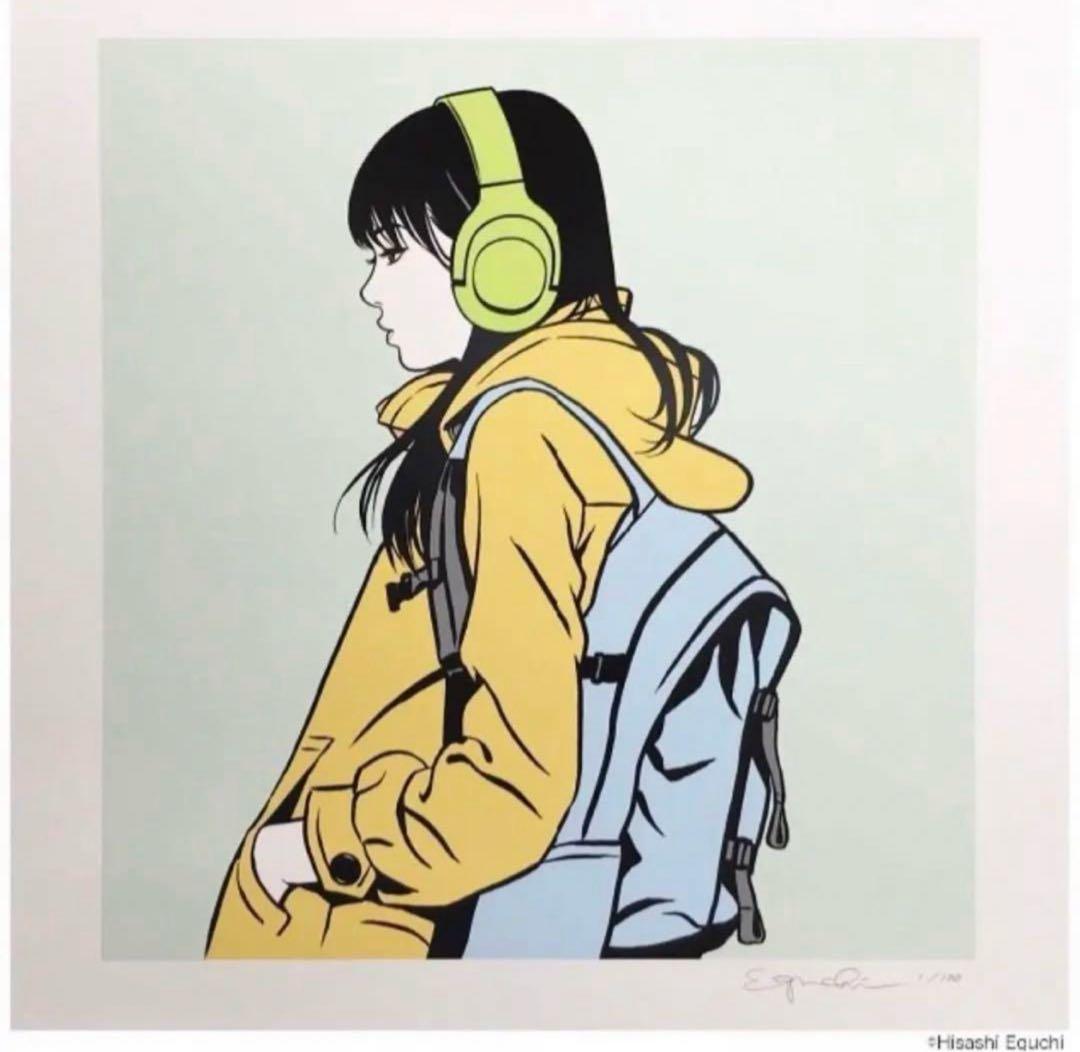 江口寿史 kotoba Tonari no Zingaro 版画 ED100