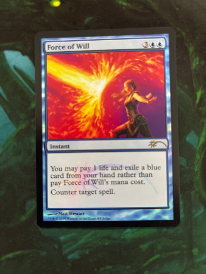 意志の力　ジャッジFOIL 4枚セット