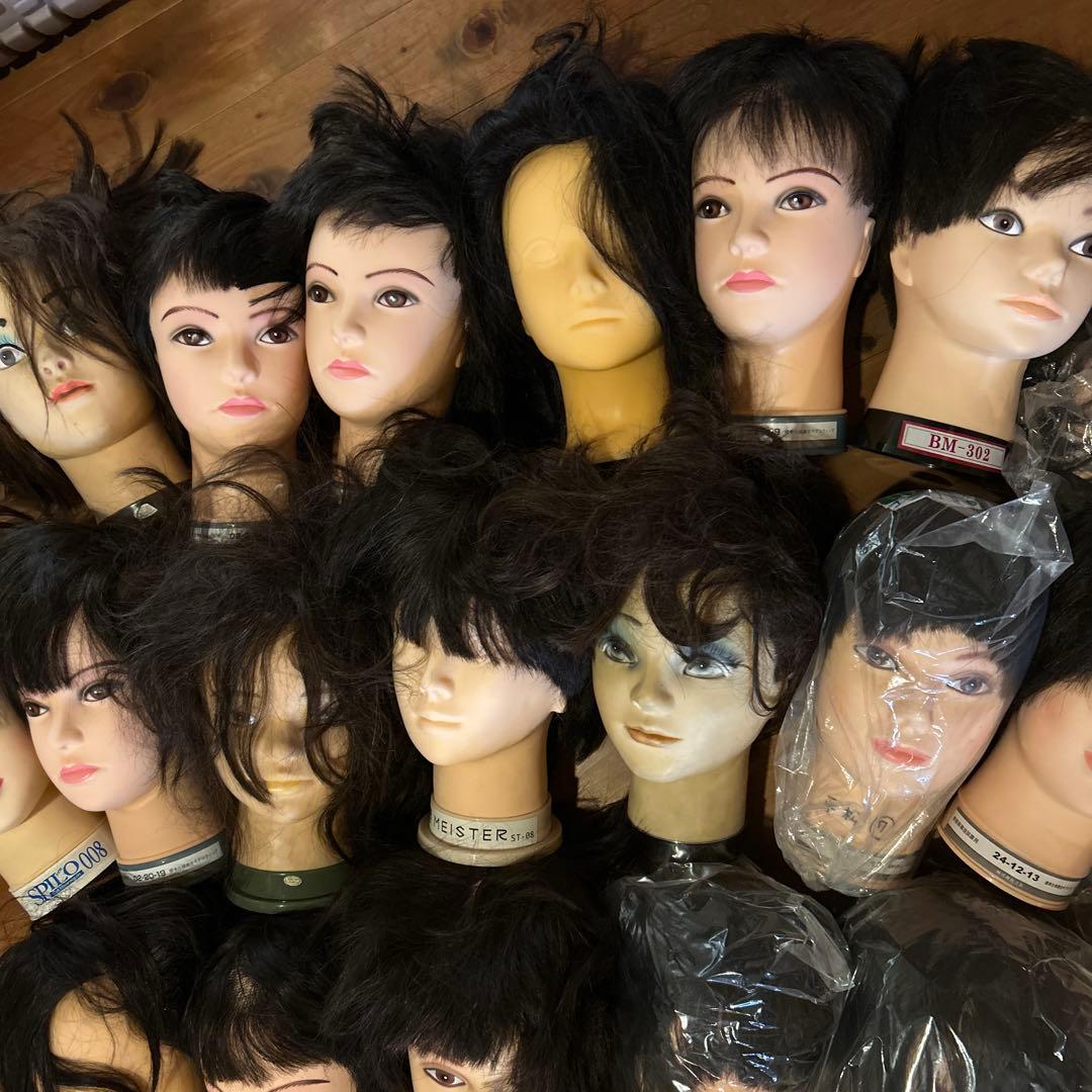 ウィッグ　セット　多数　28体