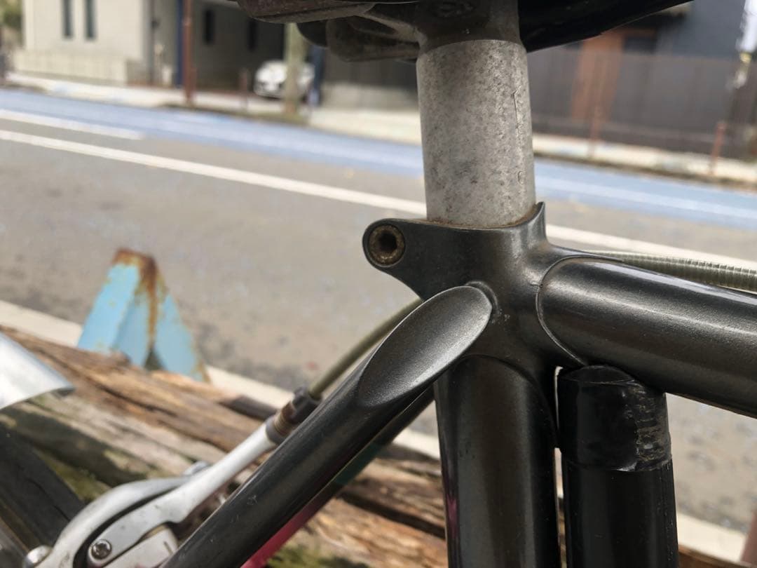 ブリヂストン　クロモリ　ロード　シマノ600