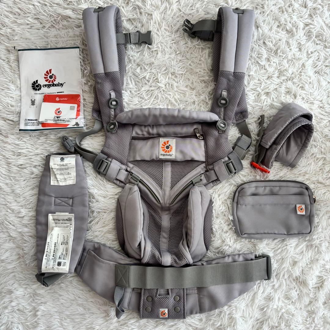【ほぼ未使用】エルゴベビー　ベビーキャリア　オムニ360 抱っこ紐