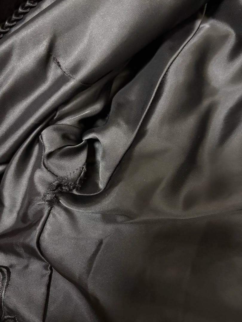 【極上光沢】SAGAMINK 認証 ミンク毛皮コート ブラック