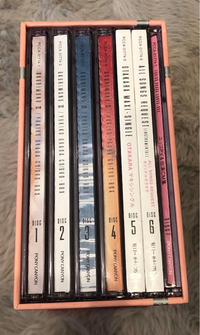 岡田有希子CD/DVD-BOX「贈りもの3」～84-86 ぼくらのベストSP～