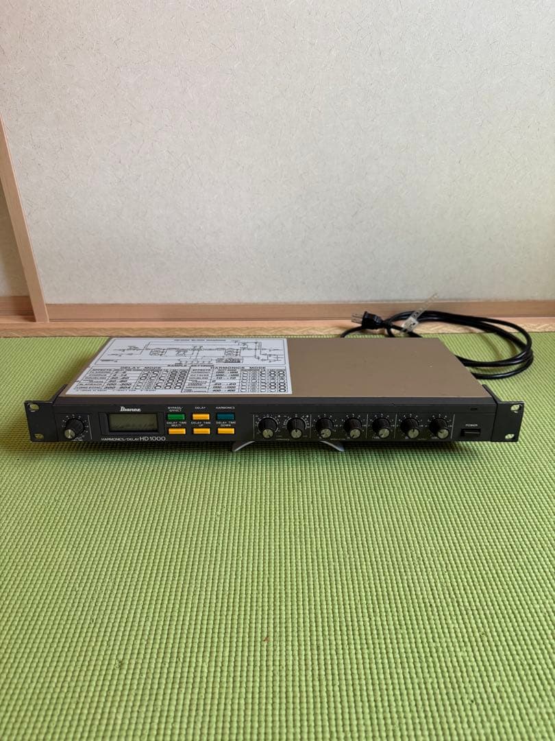 Ibanez HD1000 ハーモニクスディレイ